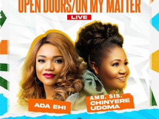 Ada Ehi - Open Doors/On My Matter Live